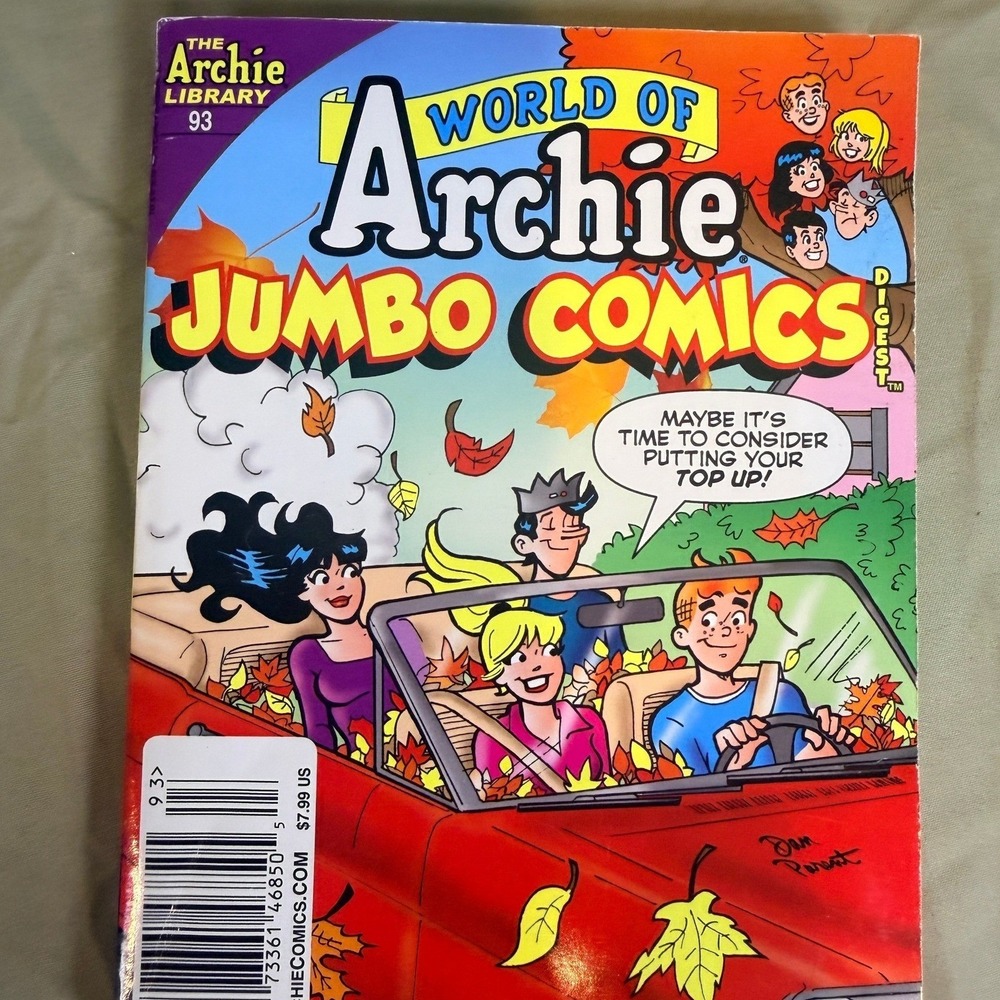 World of Archie Jumbo Comics Digest 93 Archie Library Dan Parent Cover 2019